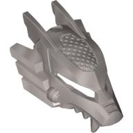 Lego Large Figure Mask, Wolf / Flat Silver