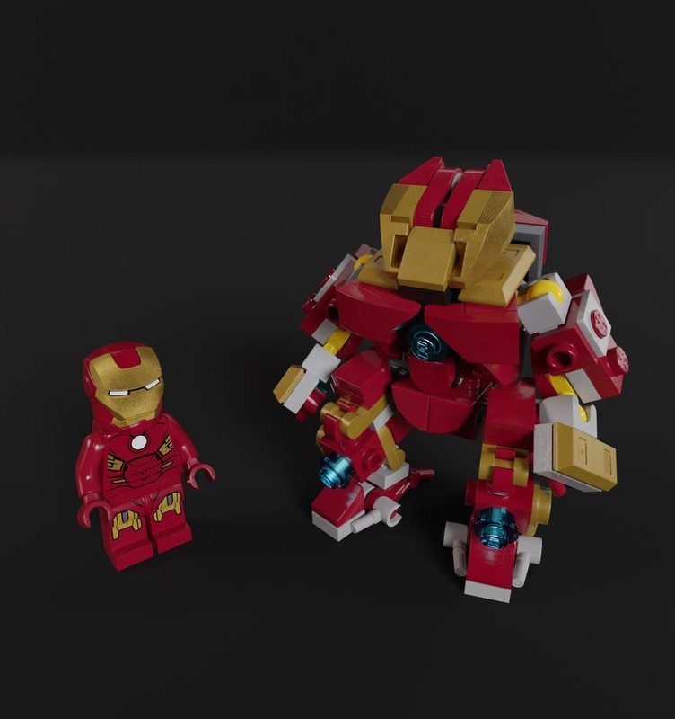 Lego Hulkbuster 67 mm Tall | BigFig Scale
