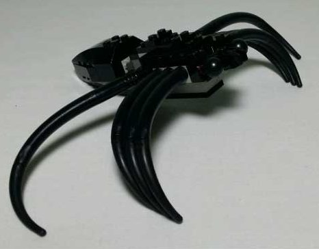 Lego Spider, Harry Potter (Aragog with 2 Technic Ball Joint Eyes) - Brick Built