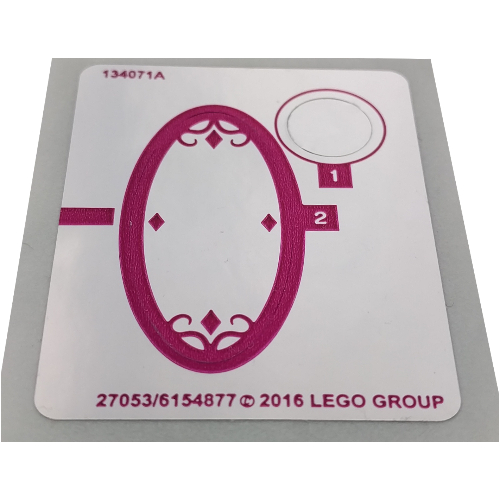 Lego Sticker Sheet 2 for Set 41180-1