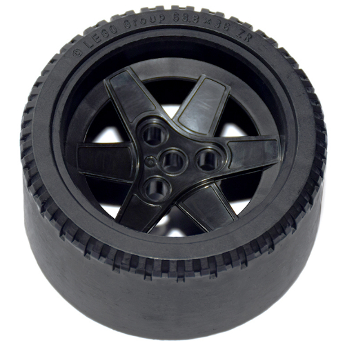 Lego Wheel 68.8 x 36 ZR Solid Smooth