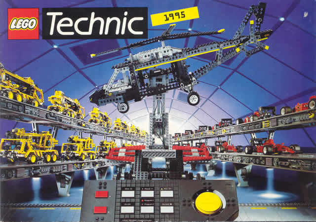 Lego 1995 Medium Technic Hungarian Foldout (923.969-HUN)