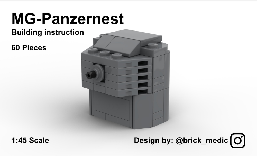 Lego MG-Panzernest