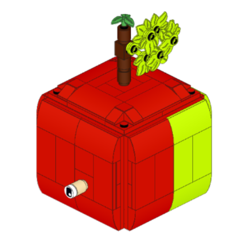 Lego Apple / Apfel