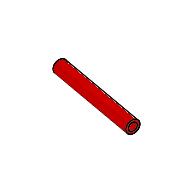 Lego Hose Rigid 3mm D. 3L / 2.4cm / Red