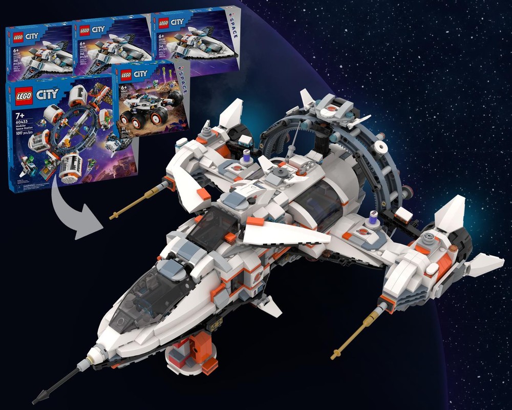 Lego Interstellar Starship