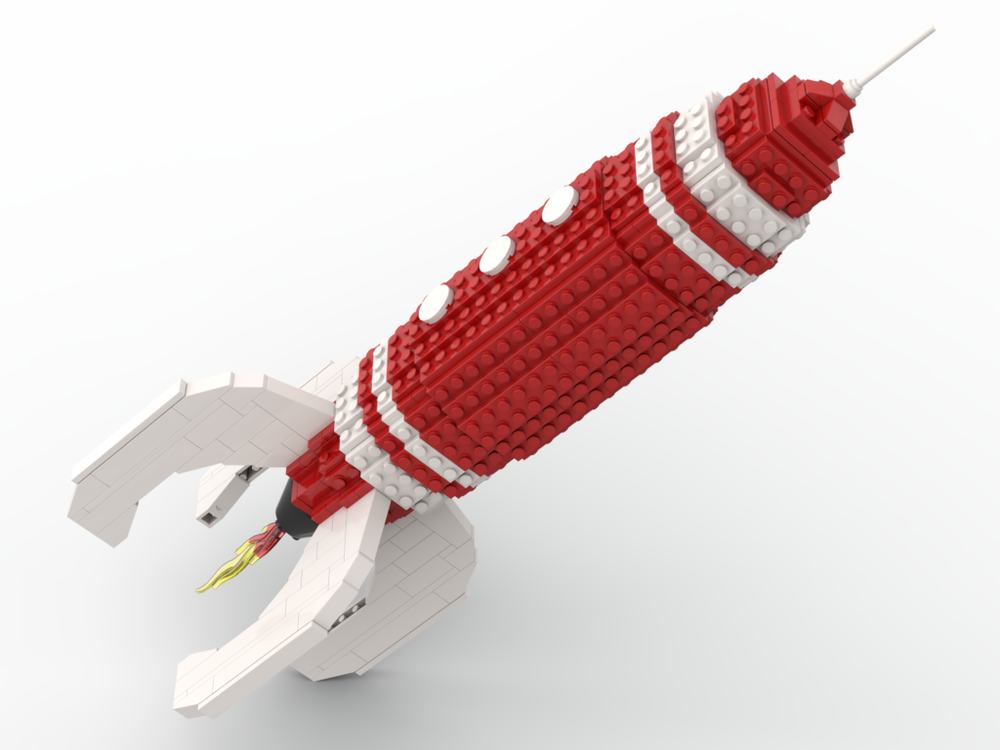 Lego Retro Rocket