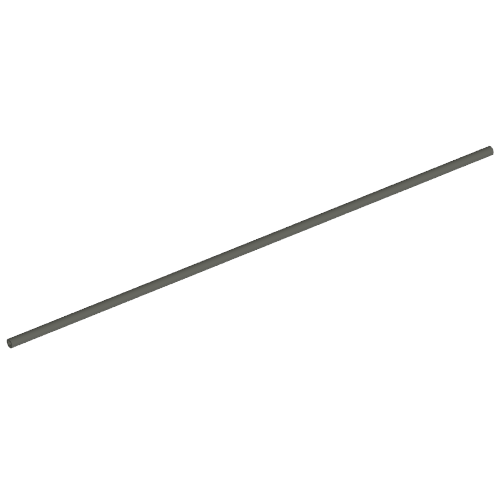 Lego Hose Rigid 3mm D. 21L / 16.8cm / Dark Gray