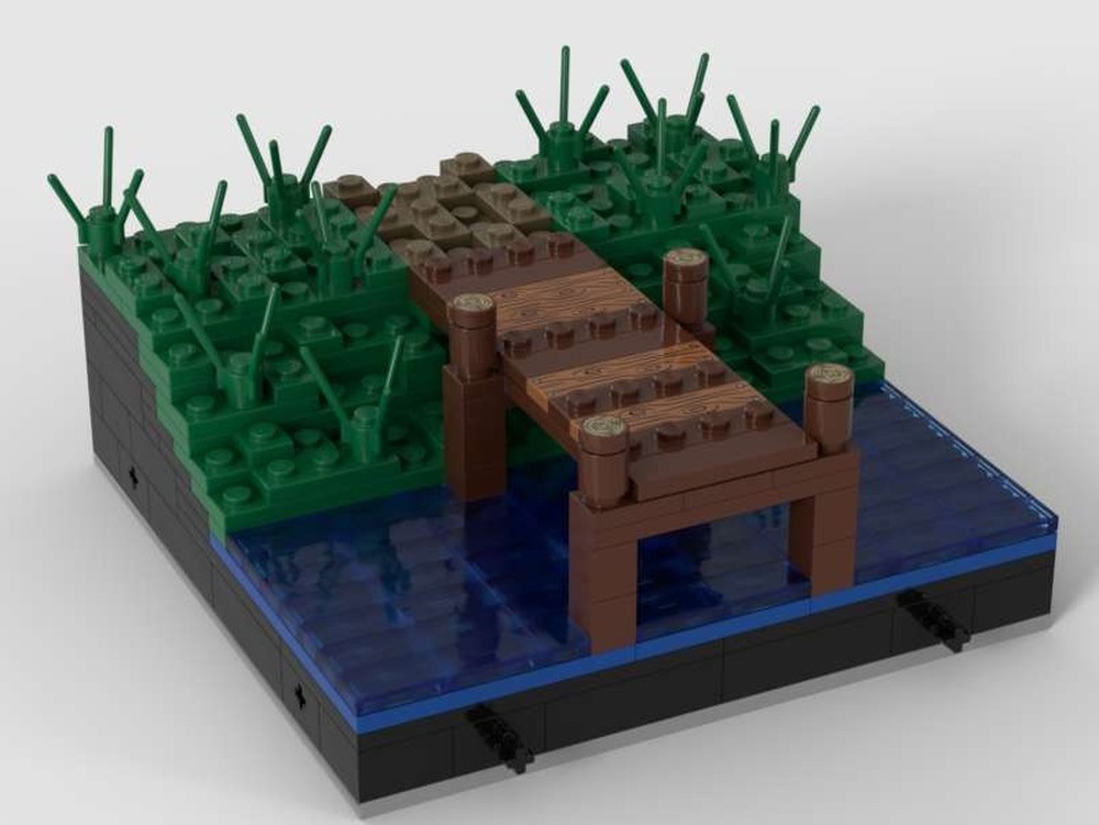 Lego Modular Terrain - River Dock