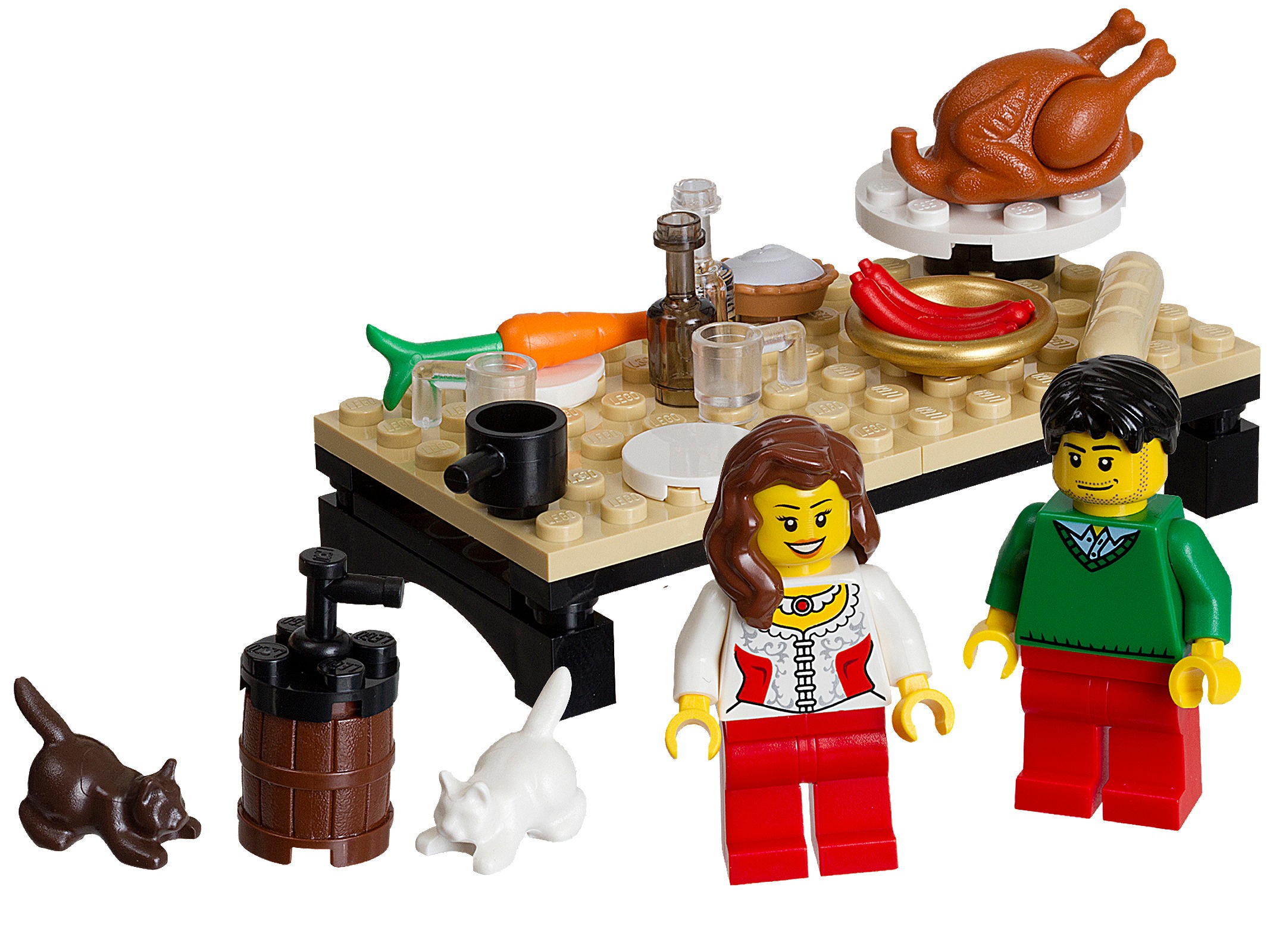 Lego Thanksgiving Feast