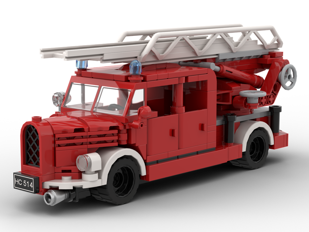 Lego Vintage German Fire Engine