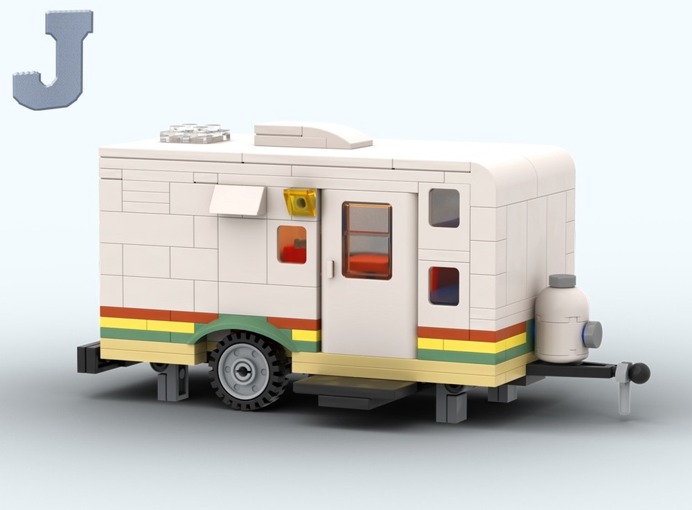 Lego Cozy Camper Travel Trailer Caravan