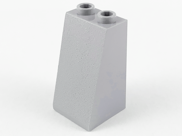 Lego Slope 75 2 x 2 x 3 - Hollow Studs / Light Bluish Gray