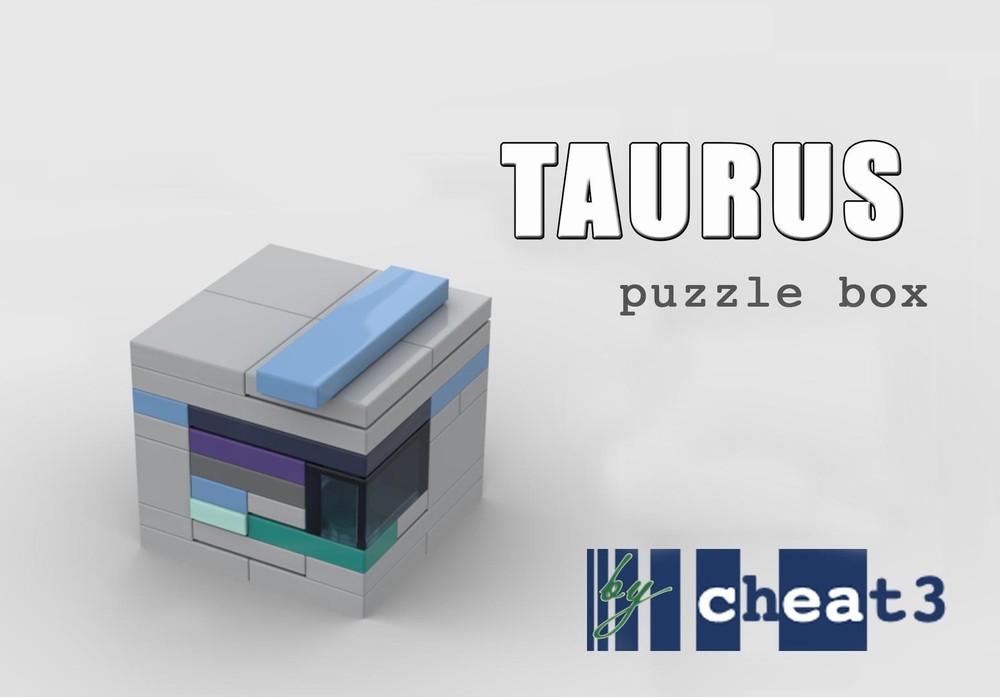 Lego Taurus (a mini puzzle box)