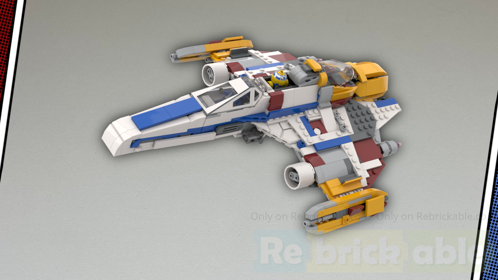 Lego FiE-Wing Ugly Starfighter - 75364 Alternate Build