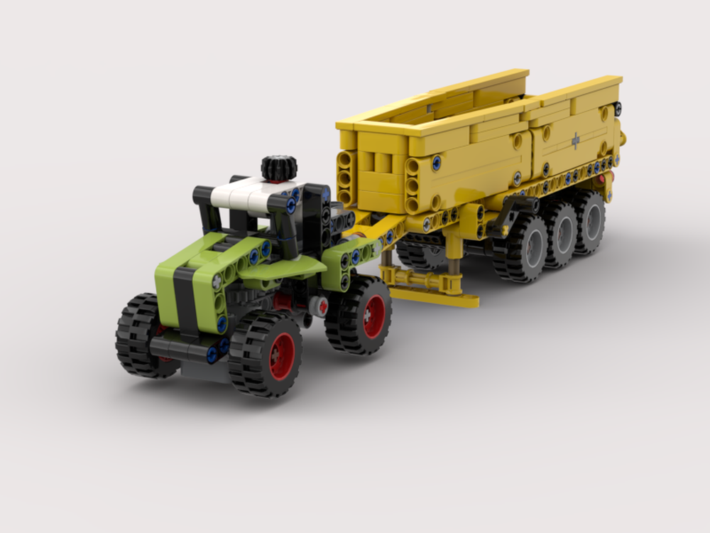 Lego 3 Axle trailer for claas 42102