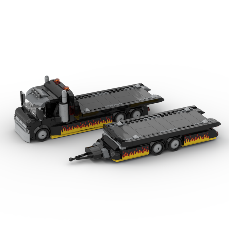 Lego car transporter