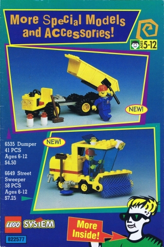 Lego 1995 Insert - Shop at Home - US (822577)