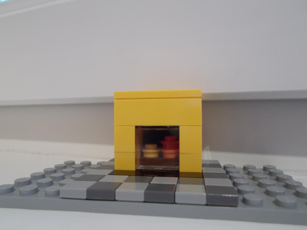 Lego Modern gas fireplace