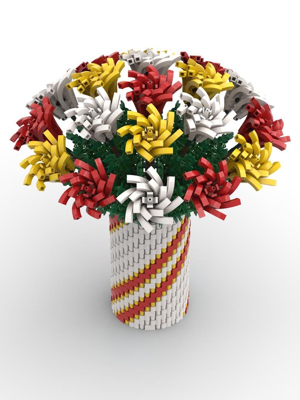 Lego Colorful Roses