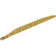 Lego Propeller Blade 40L with 3 Pin Holes / Pearl Gold