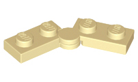 Lego Hinge Plate 1 x 4 Swivel (2429 / 2430)