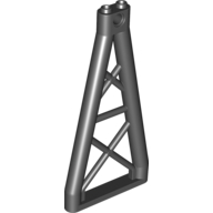 Lego Support 1 x 6 x 10 Girder Triangular / Black