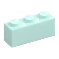 Lego Brick 1 x 3 / Light Aqua