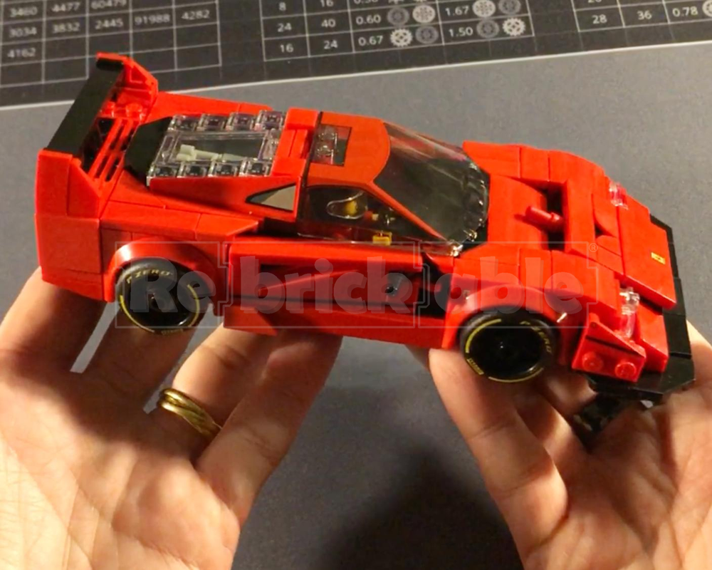 Lego 1989 Ferrar! F40 LM IMSA GTO