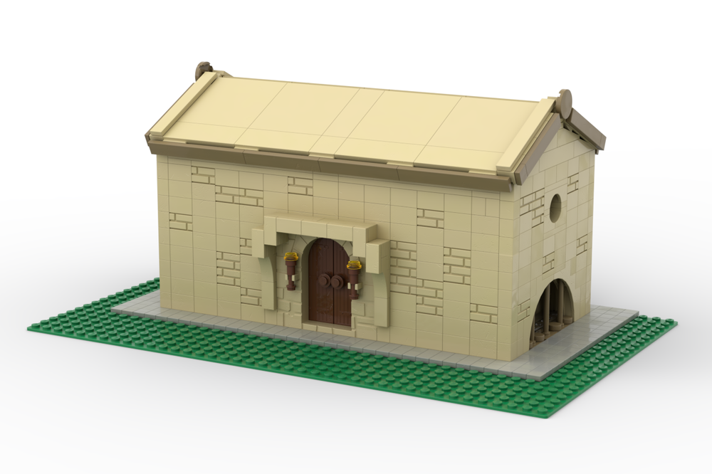 Lego sand house