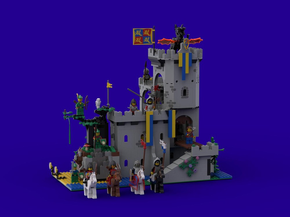 Lego Castle Of The Dragon