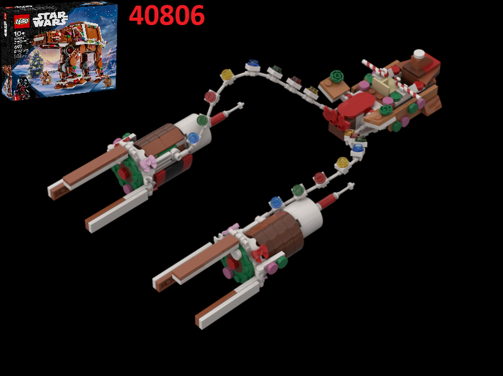 Lego Anakin's prodrace gingerbread