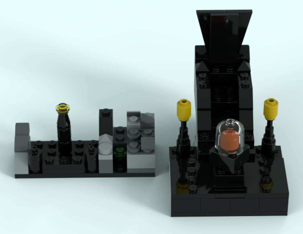 Lego Dark lord and wizard
