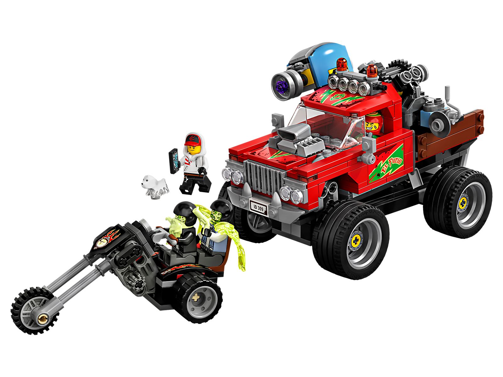 Lego El Fuego's Stunt Truck