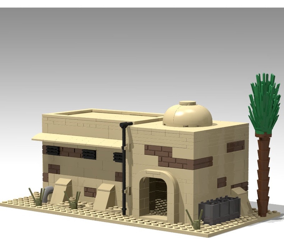 Lego Tatooine Desert House 4