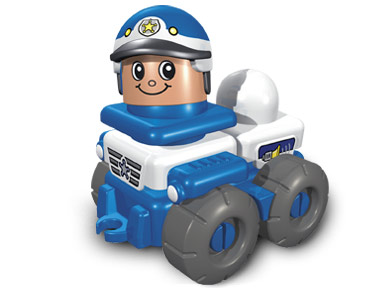 Lego Friendly Police Car (Explore)