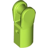 Lego Bar Holder with Hole and Bar Handle / Lime