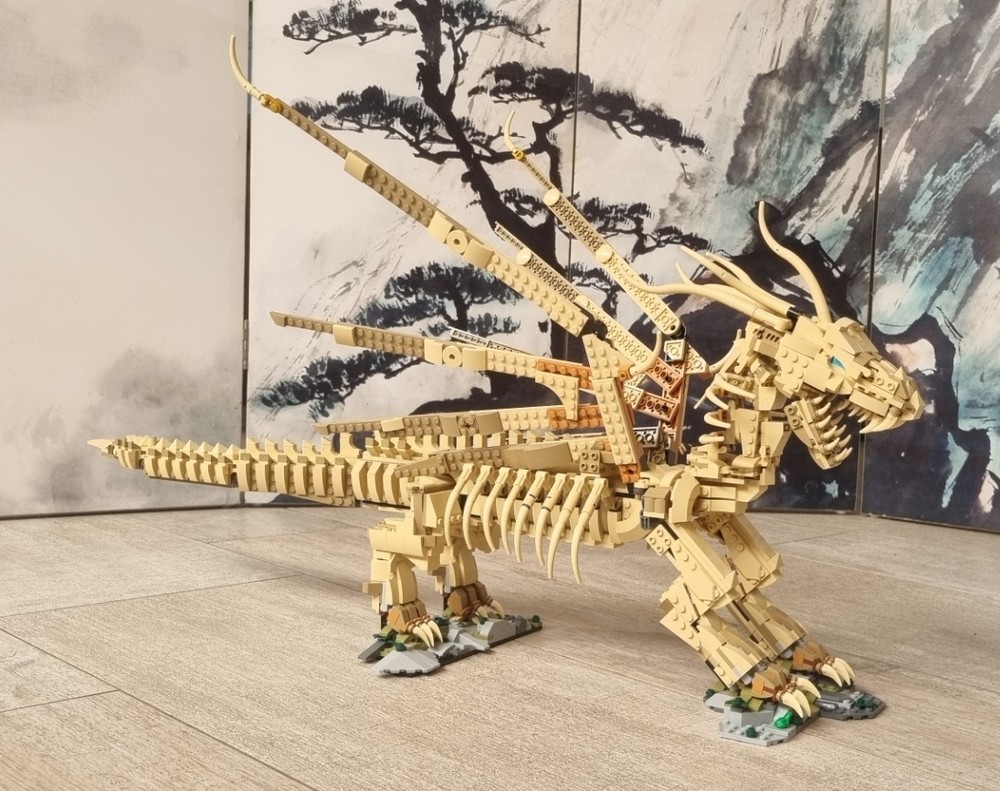 Lego Bone dragon