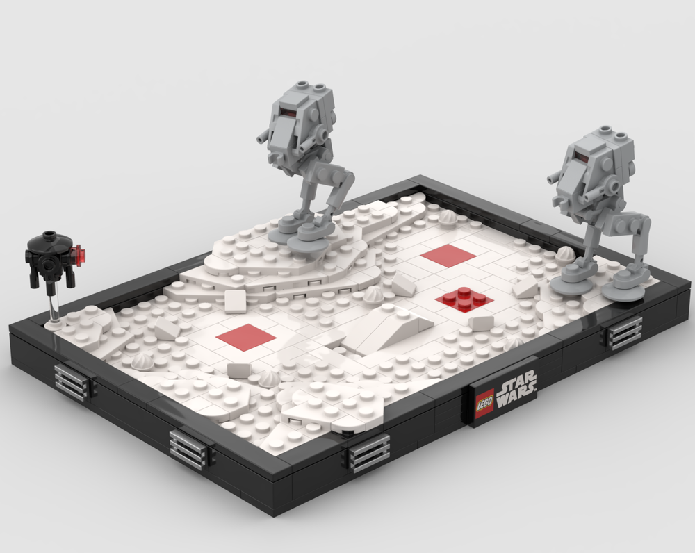 Lego Diorama AT-AT