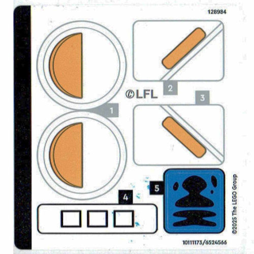 Lego Sticker Sheet for Set 75403-1