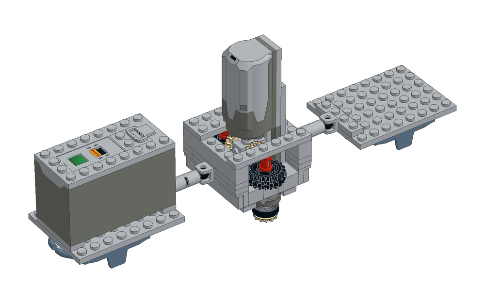 Lego Roller Coaster Train Chassis