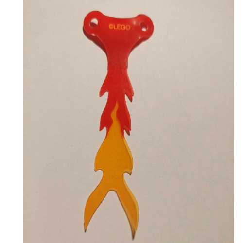 Lego Snake Tongue, Flames Print / [No Color/Any Color]