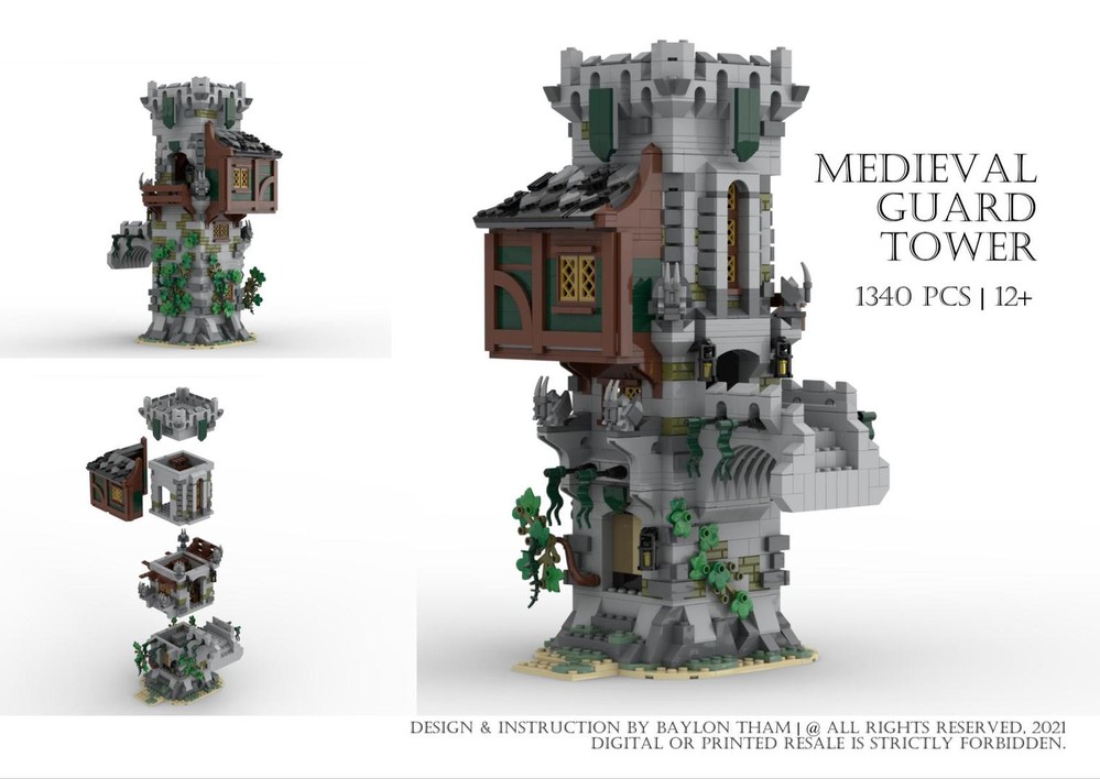 Lego MEDIEVAL GUARD TOWER