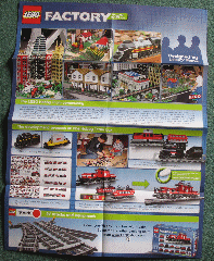 Lego 2007 Poster LEGO Factory Hobby Train (2 sided) (4505850)