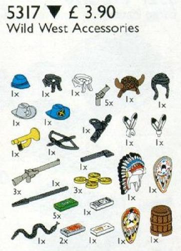 Lego Wild West Accessories