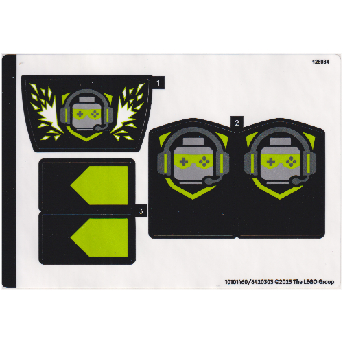 Lego Sticker Sheet 2 for Set 60388-1