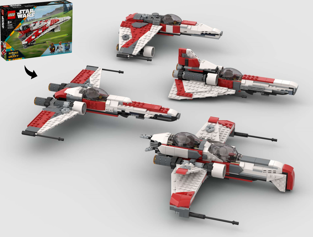 Lego Starfighters 4-in-1 Bundle - 75388 Bob's Starfighter
