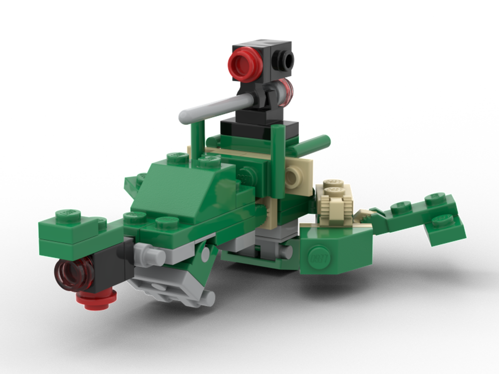 Lego Green Battleship