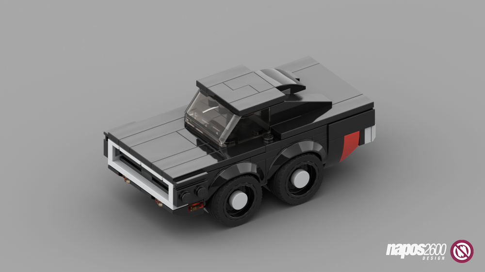 Lego 75893 1970 Dodge Charger RT Chibi Alternate