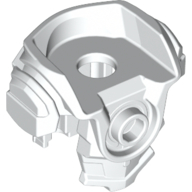 Lego Minifig Neckwear Breastplate and Shoulder Pads [Hero Factory] / White